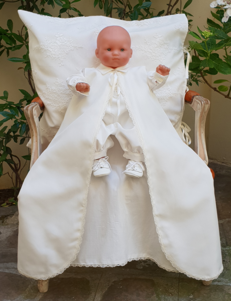 1 2 3 Un Deux Trois - Robe Portefeuille Blanc Vert Marron T 38 - Excl
