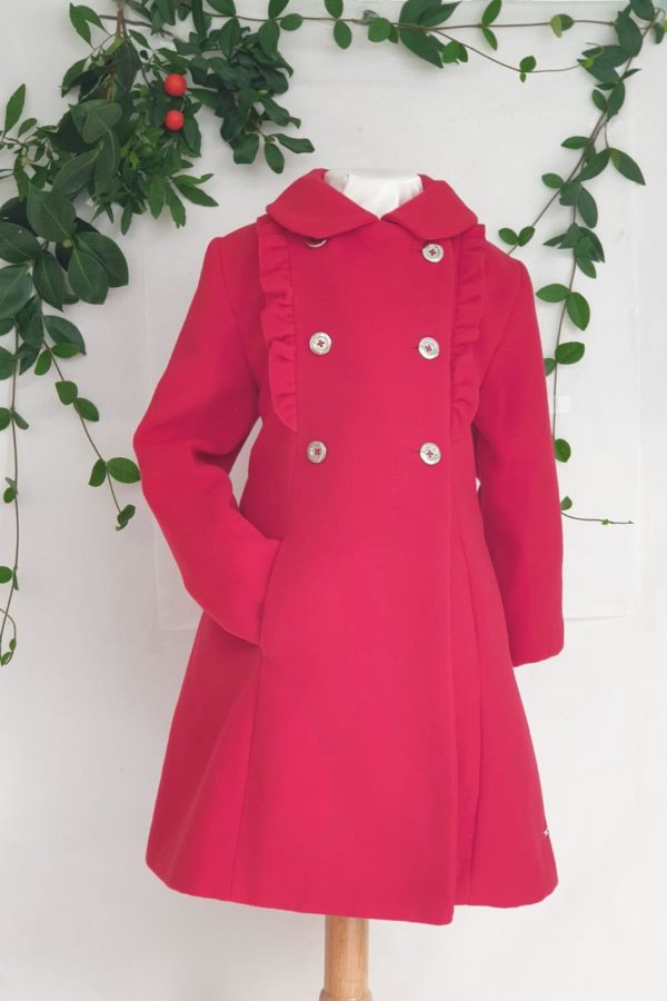 Manteau rouge Mayoral 59 euros du 2 ans