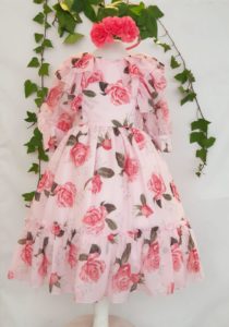 Fille robe patachou imprime rose du 4 ans au 14 ans 89 euros