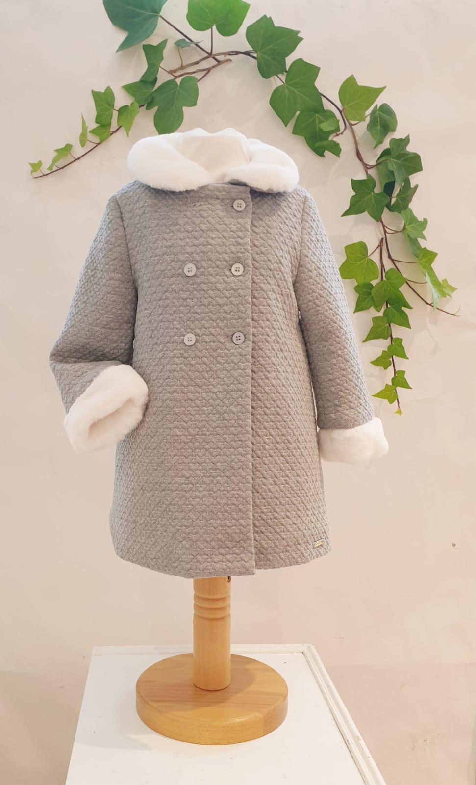 Layette fille manteau patachou gris 85 euros du 1 ans au 3 ans – Edelweiss  Paris
