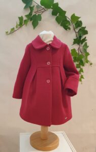 Layette fille manteau mayoral rouge du 6 mois au 3 ans 59 euros