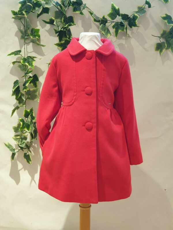 Fille manteau mayoral rouge 71 euros du 2 ans au 9 ans