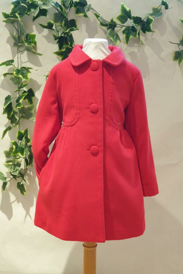 Fille manteau mayoral rouge 71 euros du 2 ans au 9 ans