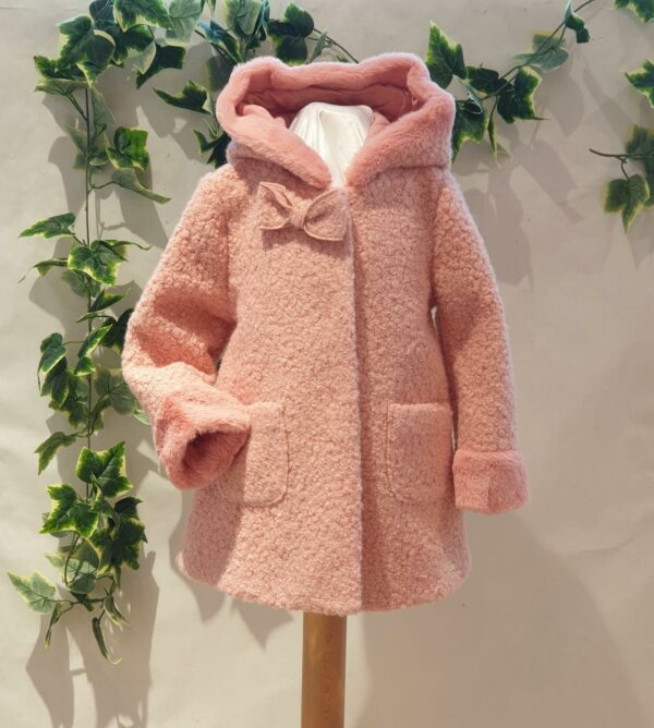 Layette manteau rose mayoral 49 euros du 1 ans au 3 ans
