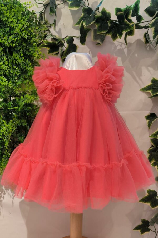 Robe patachou corail 75 euros du 6 mois au 3 ans