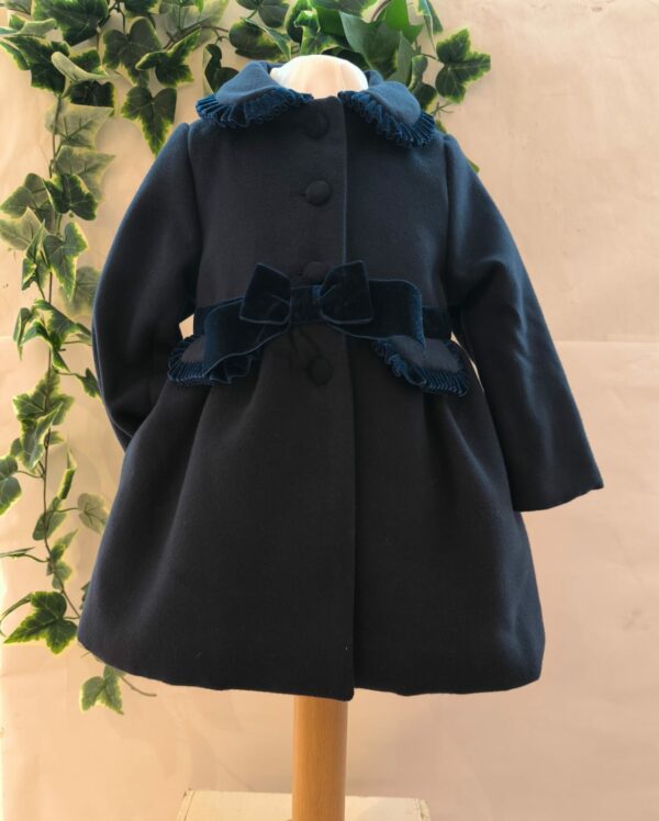 Manteau Patachou marine du 1 ans au 8 ans 95 euros