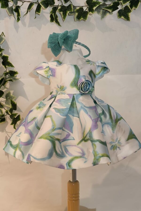 Robe imprimé bleu du 6 mois au 3 ans Abel et lula 69 euros