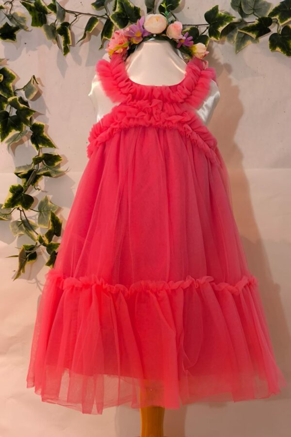 Robe tulle fushia Abel et lula 85 euros du 4 ans au 16 ans